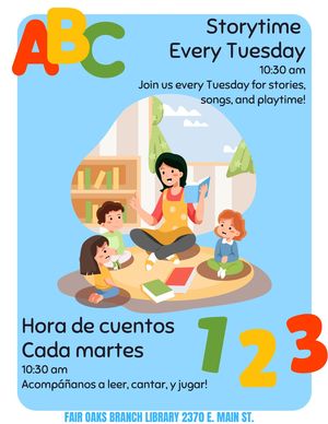 Bilingual Story Time